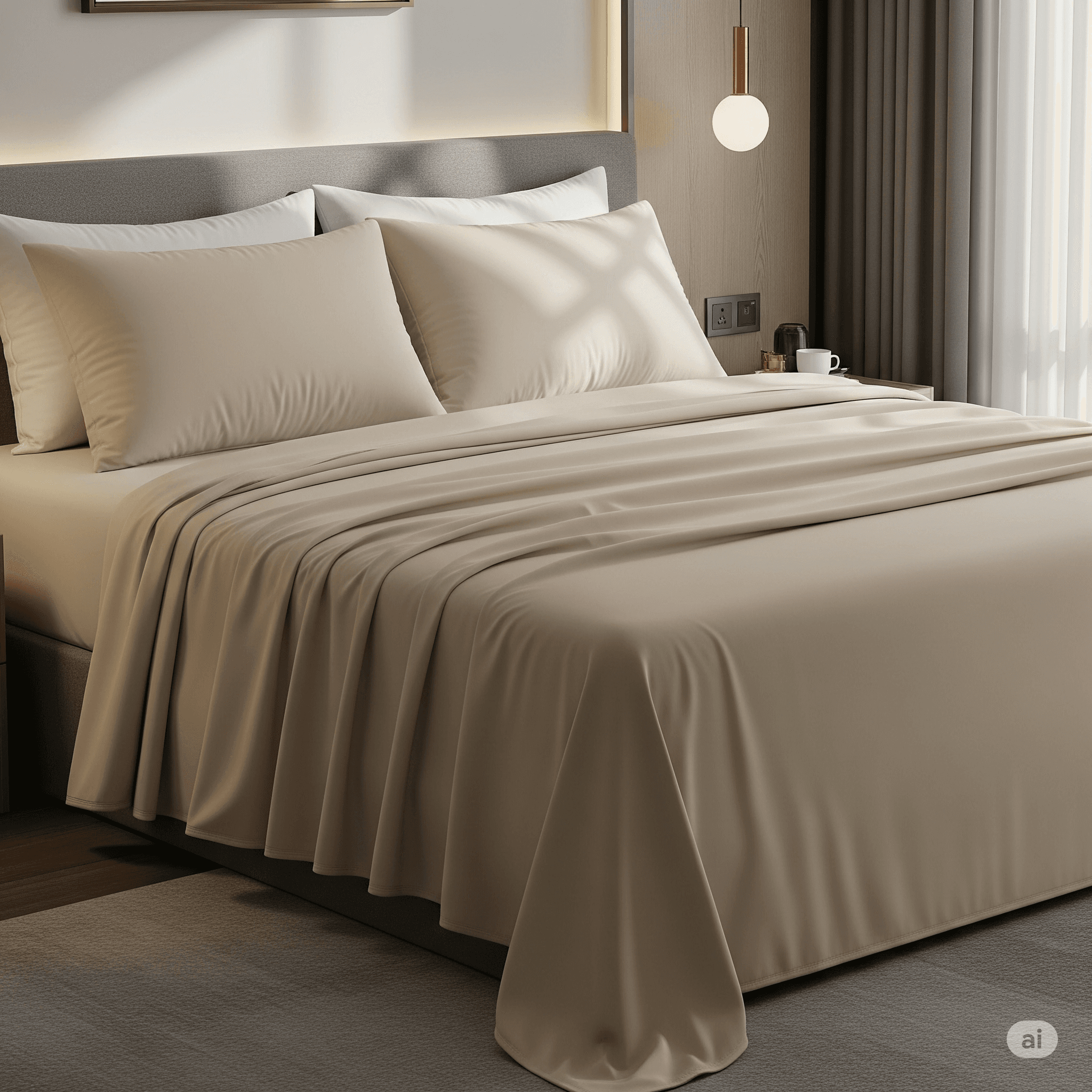 Juego de Sábanas de Microfibra Hotelera (Matrimonial)
